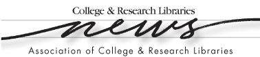 CollegeResearchLibrariesNews logo
