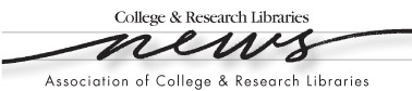 CollegeResearchLibrariesNews logo