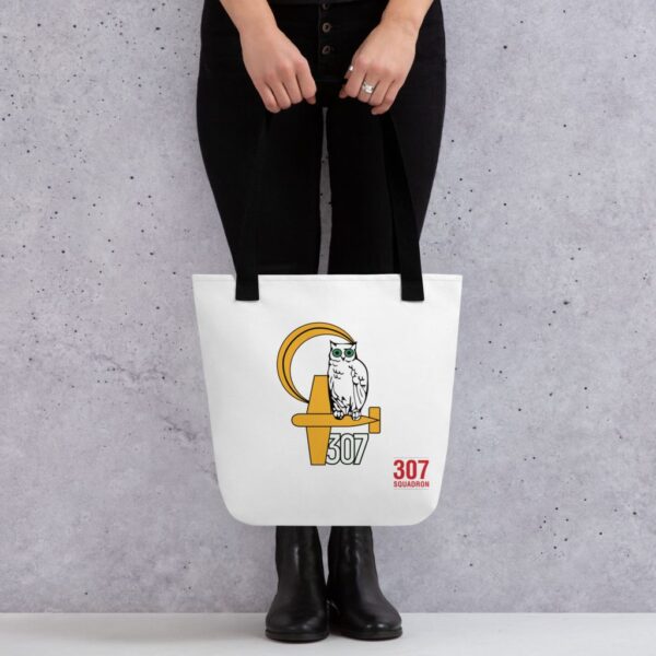 Tote Bag, 15" x 15" - 307 Squadron - Image 4