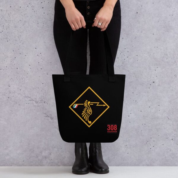 Tote Bag, 15" x 15" - 308 Squadron - Image 4
