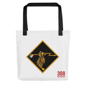 Tote Bag, 15" x 15" - 308 Squadron