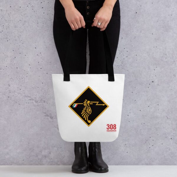 Tote Bag, 15" x 15" - 308 Squadron - Image 3