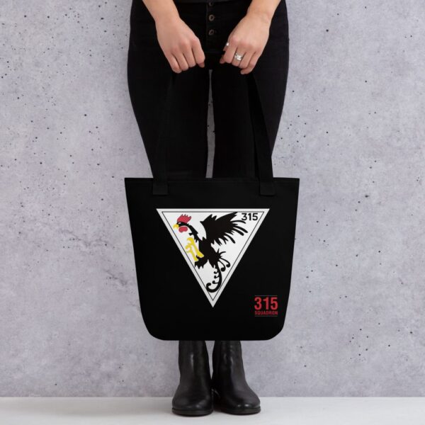 Tote Bag, 15" x 15" - 315 Squadron - Image 2