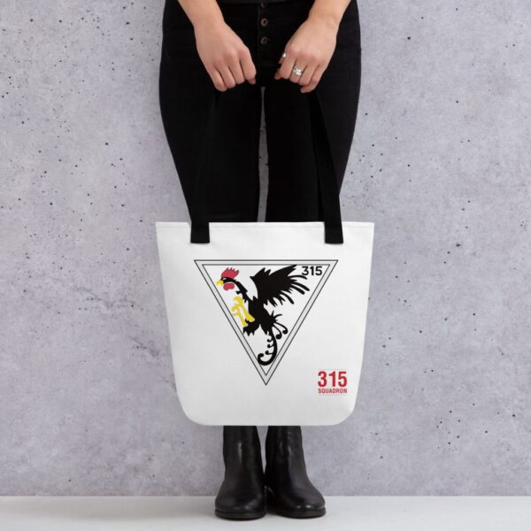 Tote Bag, 15" x 15" - 315 Squadron - Image 3