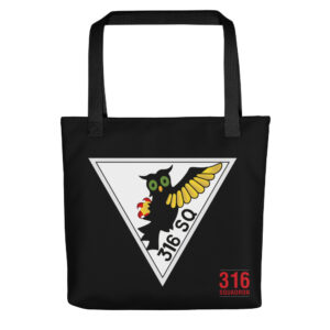 Tote Bag, 15" x 15" - 316 Squadron