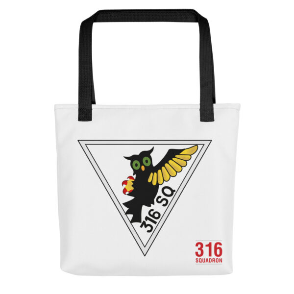 Tote Bag, 15" x 15" - 316 Squadron - Image 2