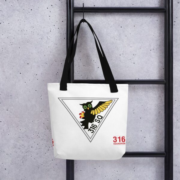 Tote Bag, 15" x 15" - 316 Squadron - Image 6
