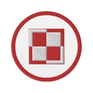Patch - Polish Air Force Checkerboard - Round