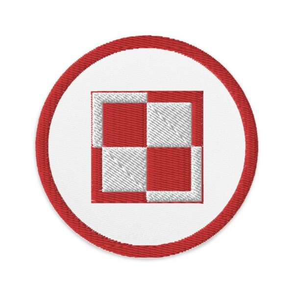 Patch - Polish Air Force Checkerboard - Round