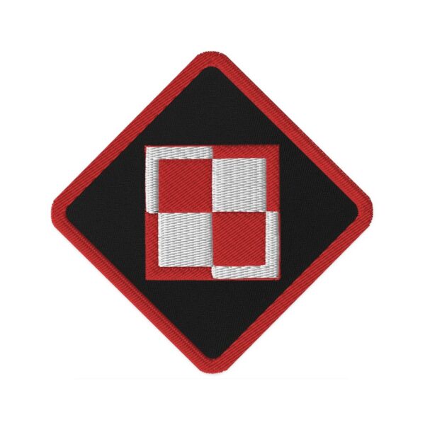 Patch - Polish Air Force Checkerboard - Square - Image 2