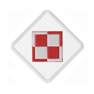 Patch - Polish Air Force Checkerboard - Square
