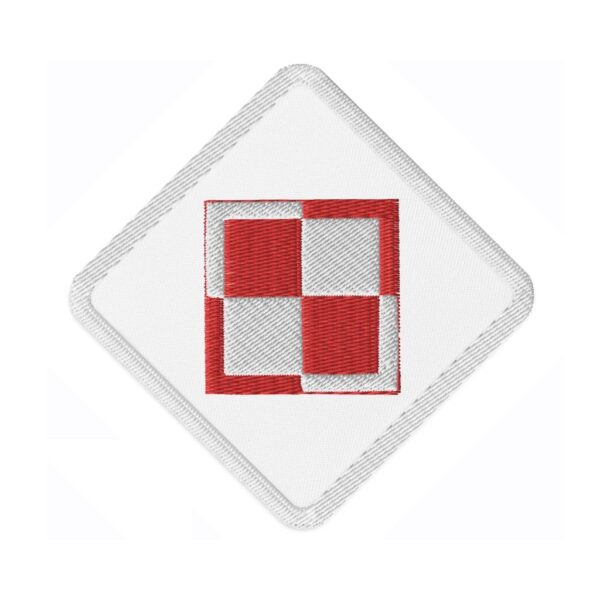 Patch - Polish Air Force Checkerboard - Square