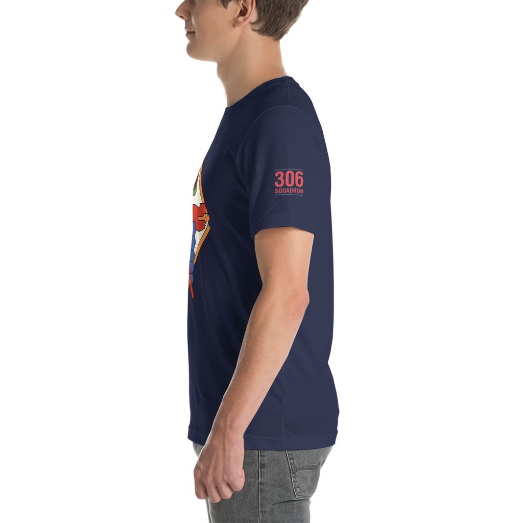T-Shirt - 306 Squadron - Large Logo - Image 7