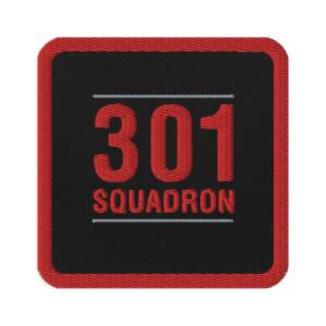 Patch - 301 Squadron - Square Number