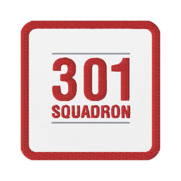 Patch - 301 Squadron - Square Number - Image 2