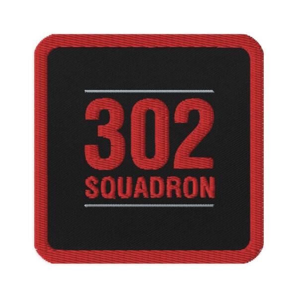 Patch - 302 Squadron - Square Number