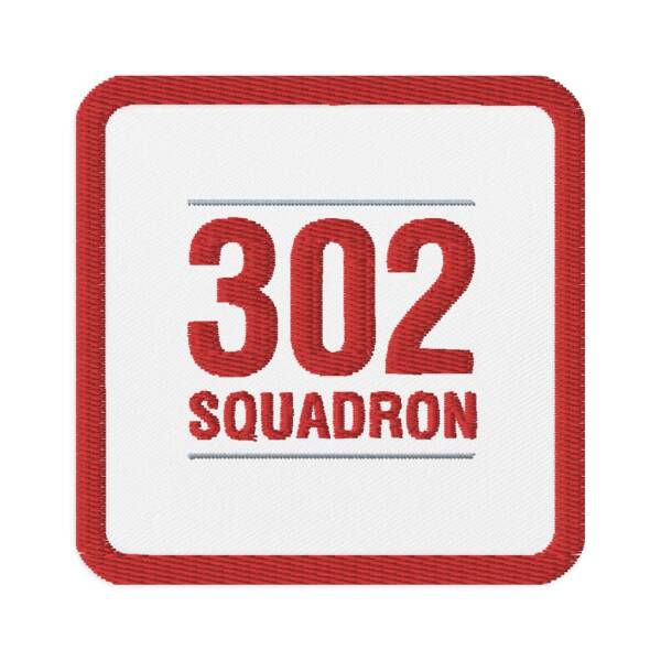 Patch - 302 Squadron - Square Number - Image 2