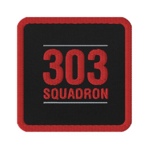 Patch - 303 Squadron - Square Number - Image 2