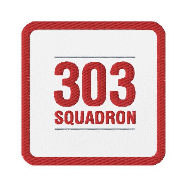 Patch - 303 Squadron - Square Number