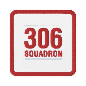 Patch - 306 Squadron - Square Number