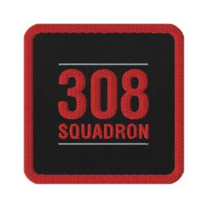 Patch - 308 Squadron - Square Number