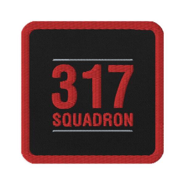 Patch - 317 Squadron - Square Number