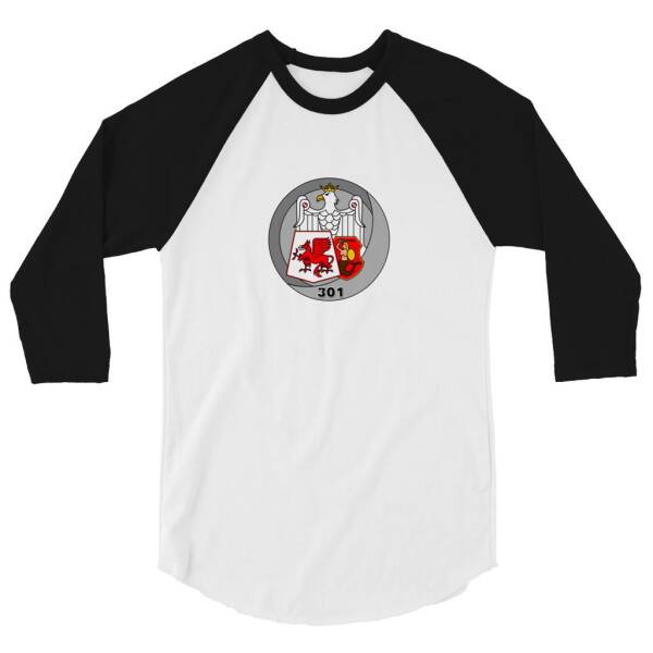 3/4-Sleeve Raglan Shirt - 301 Squadron - Image 4