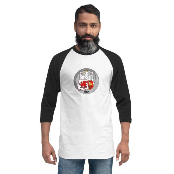 3/4-Sleeve Raglan Shirt - 301 Squadron