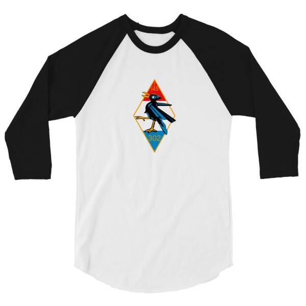 3/4-Sleeve Raglan Shirt - 302 Squadron - Image 4