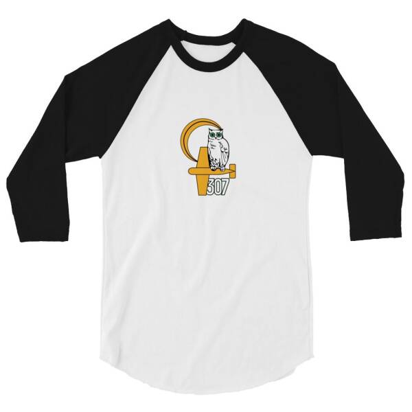 3/4-Sleeve Raglan Shirt - 307 Squadron - Image 4