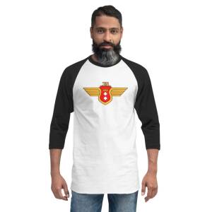 3/4-Sleeve Raglan Shirt - 318 Squadron