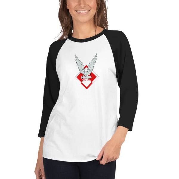 3/4-Sleeve Raglan Shirt - 663 Squadron - Image 3