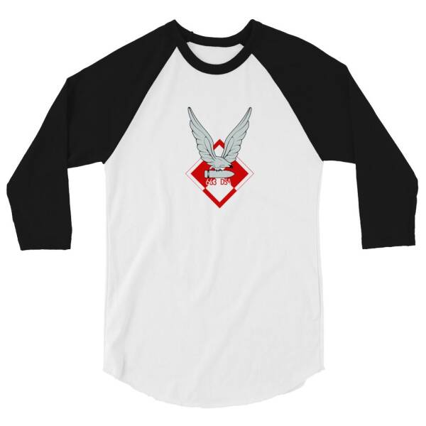3/4-Sleeve Raglan Shirt - 663 Squadron - Image 4