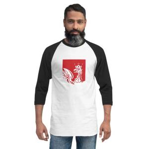 3/4-Sleeve Raglan Shirt - Aquila Polonica Eagle