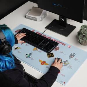 Gaming Mouse Pad - Polish Air Force Insignia