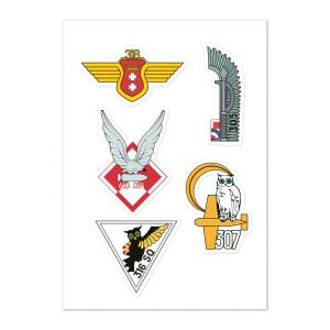 Stickers - Assorted - 305, 307, 316, 318 & 663 Squadrons