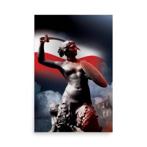 Poster - Warsaw Mermaid