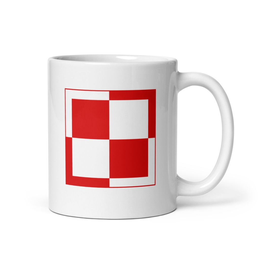 Mug - Polish Air Force Checkerboard