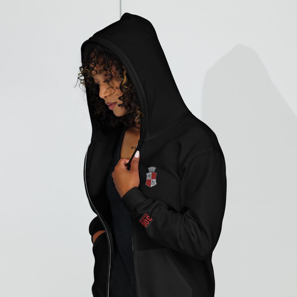 Zip-Up Hoodie - 300 Squadron - Image 9