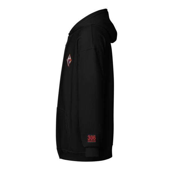 Zip-Up Hoodie - 306 Squadron - Image 3
